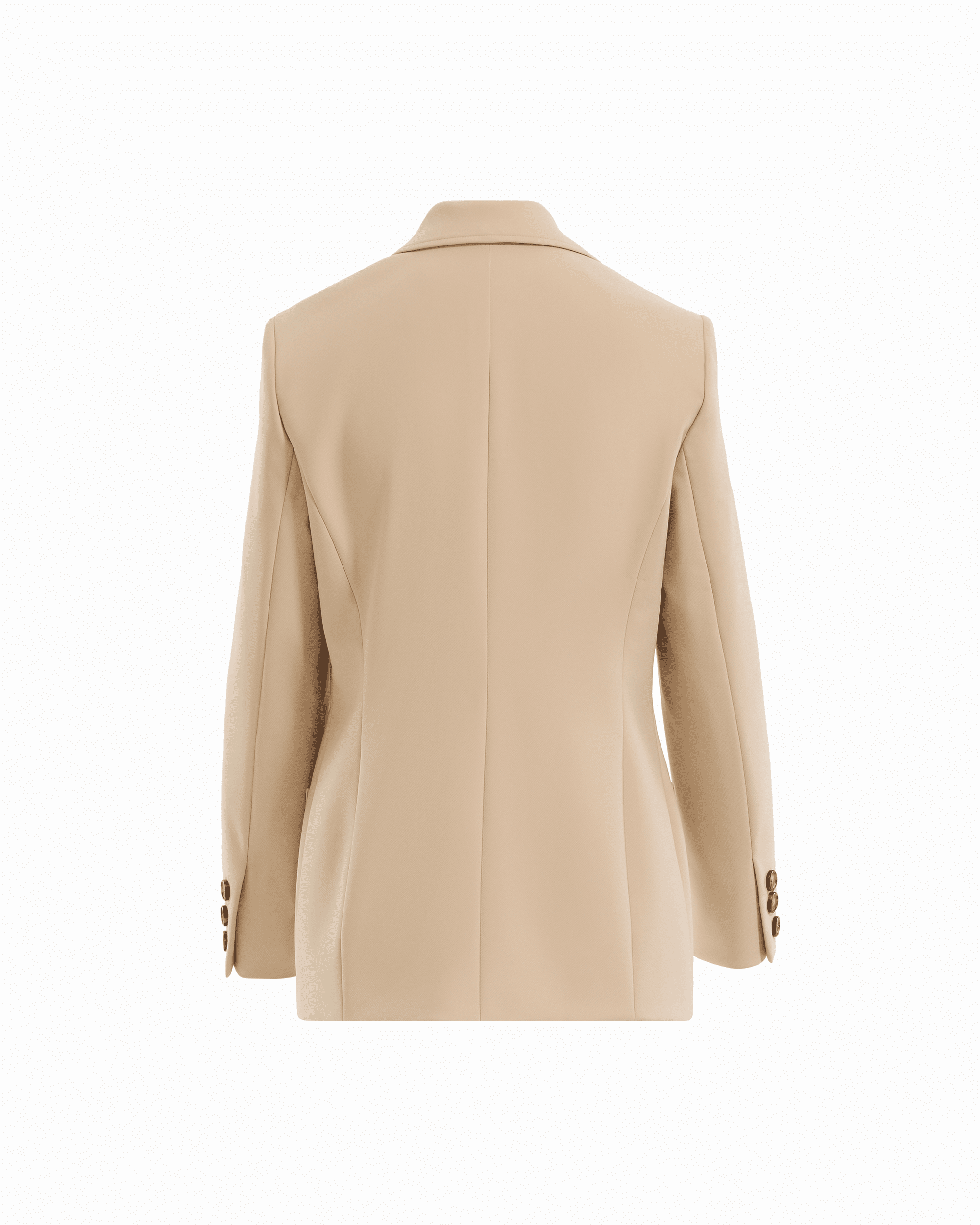 Faux Double-Breasted Jacket With Patch Pockets Apparel & Accessories Kasper