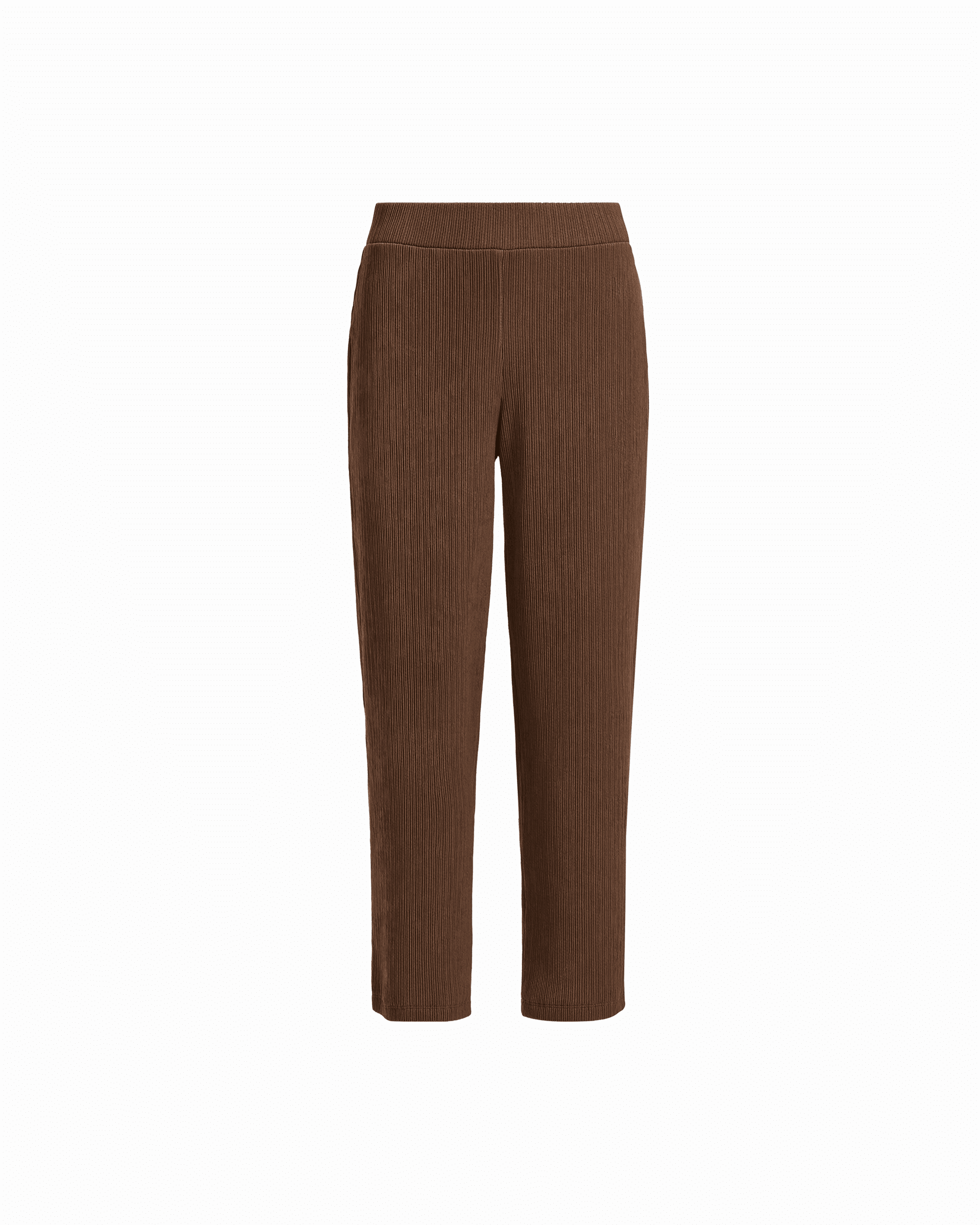 Anne Klein Wide Leg Crop Pull-On Pants with Wide Waistband
