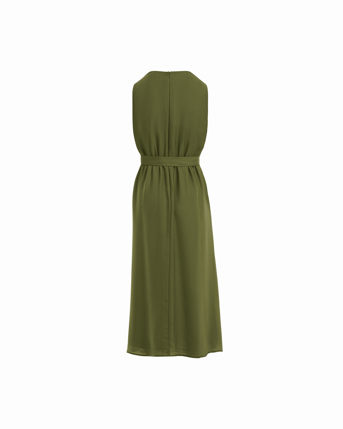 Anne Klein Faux Wrap A-Line Dress
