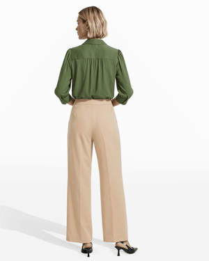 High-Rise Wide Leg Sailor Pull-On Pant Apparel & Accessories Kasper