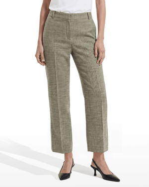 Straight Ankle Pant With Front Slash Pockets Apparel & Accessories Kasper