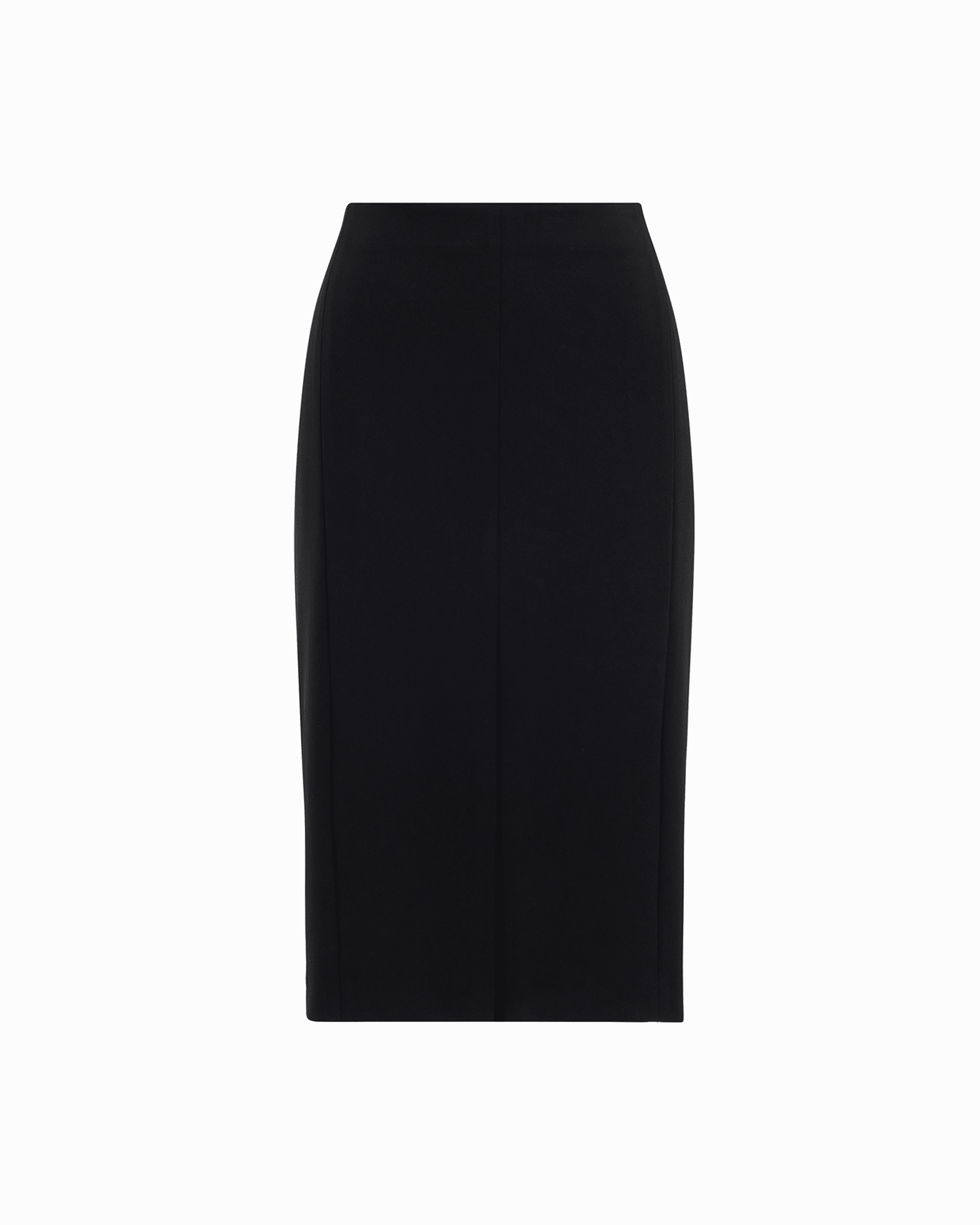 Anne Klein Petite Pull-On Pencil Skirt with Front Slit