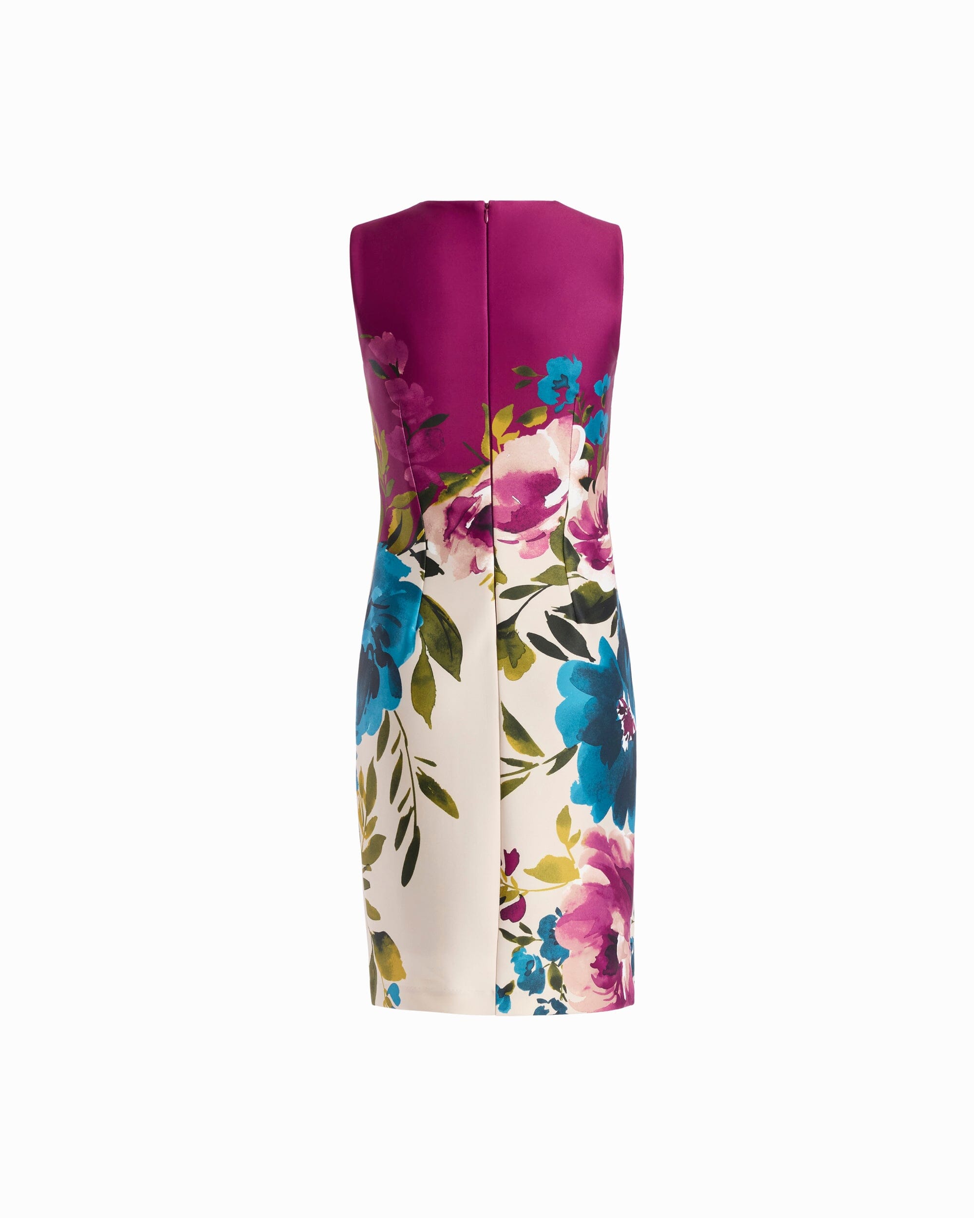 Crew Neck Sheath Dress Dresses Kasper