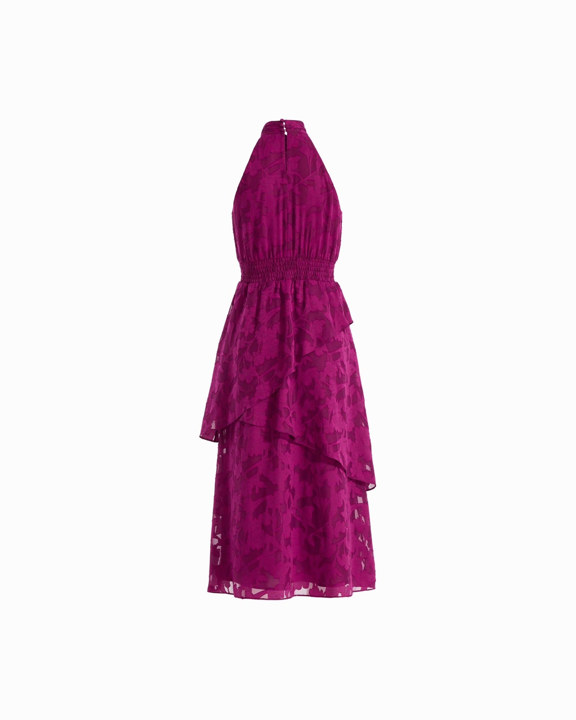 Tie Neck Midi Dress Dresses Kasper