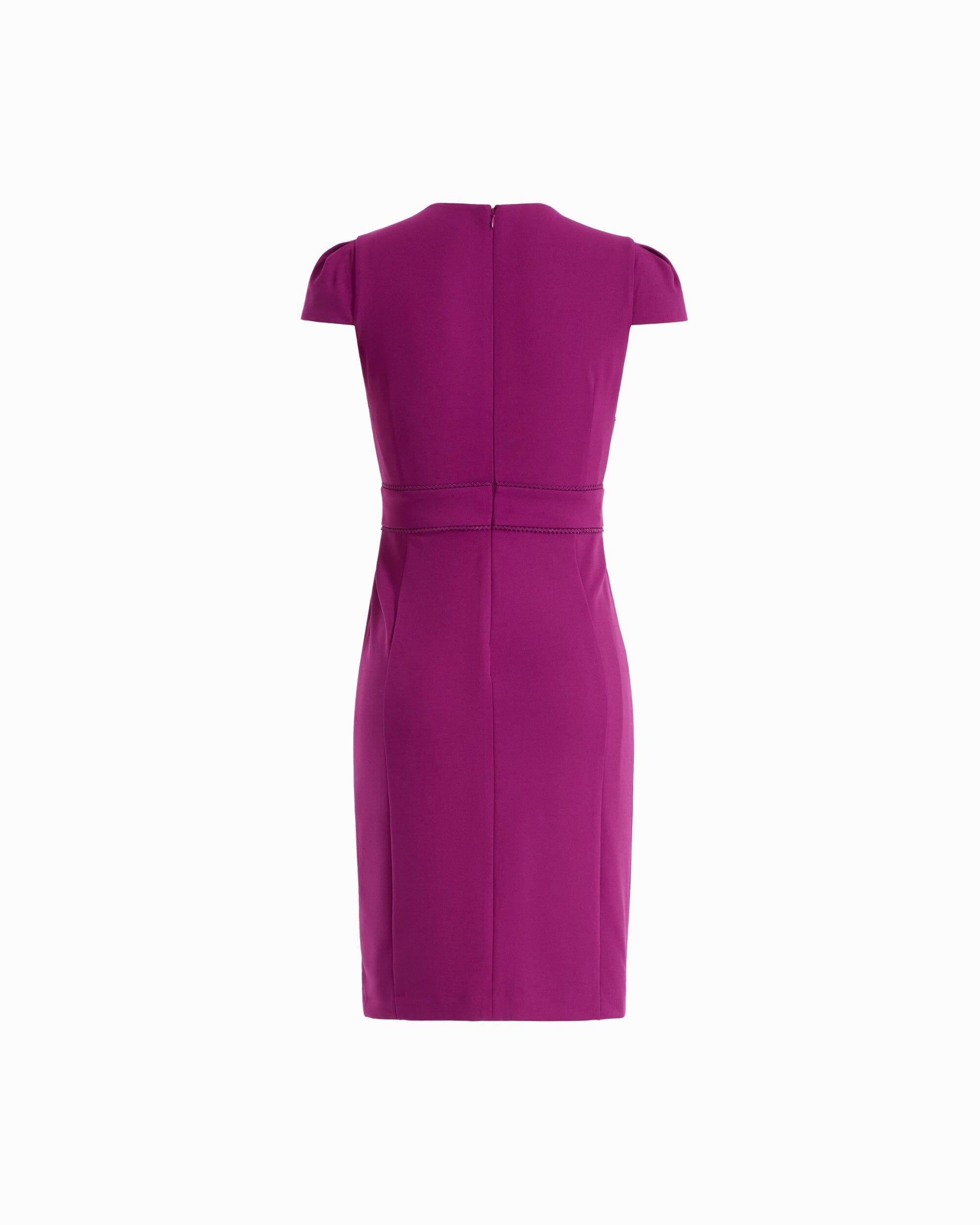 Trim Seam Sheath Dress Dresses Kasper