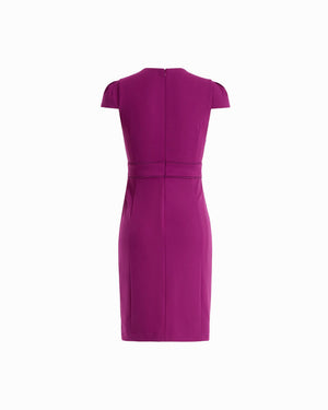 Petite Trim Seam Sheath Dress Dresses Kasper