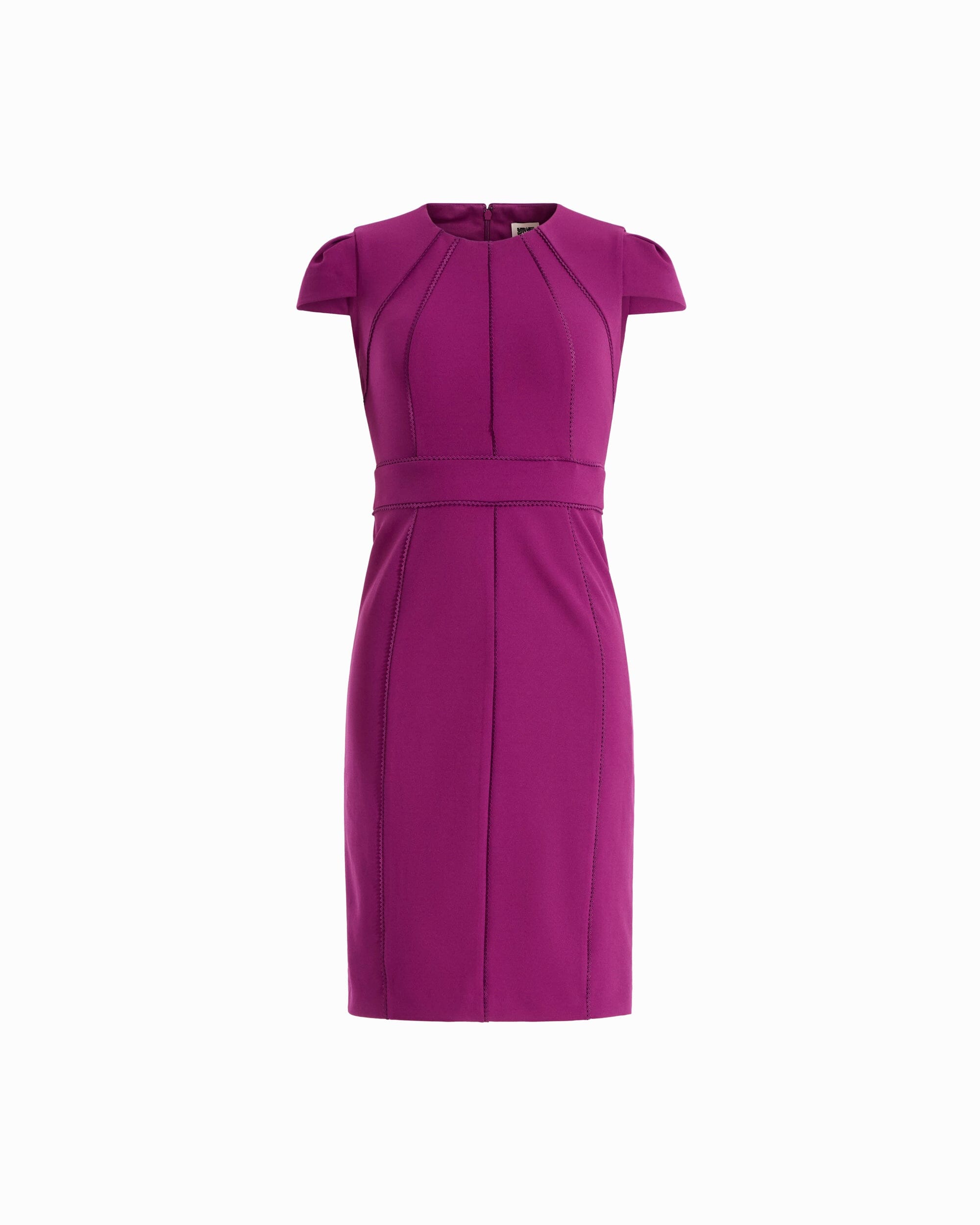 Petite Trim Seam Sheath Dress Dresses Kasper