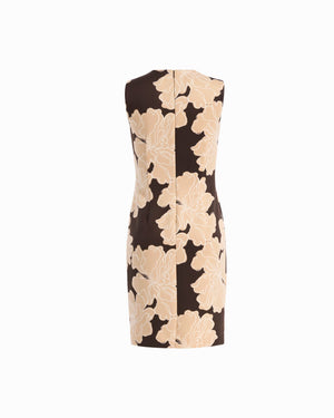 Patterned Sheath Dress Dresses Kasper