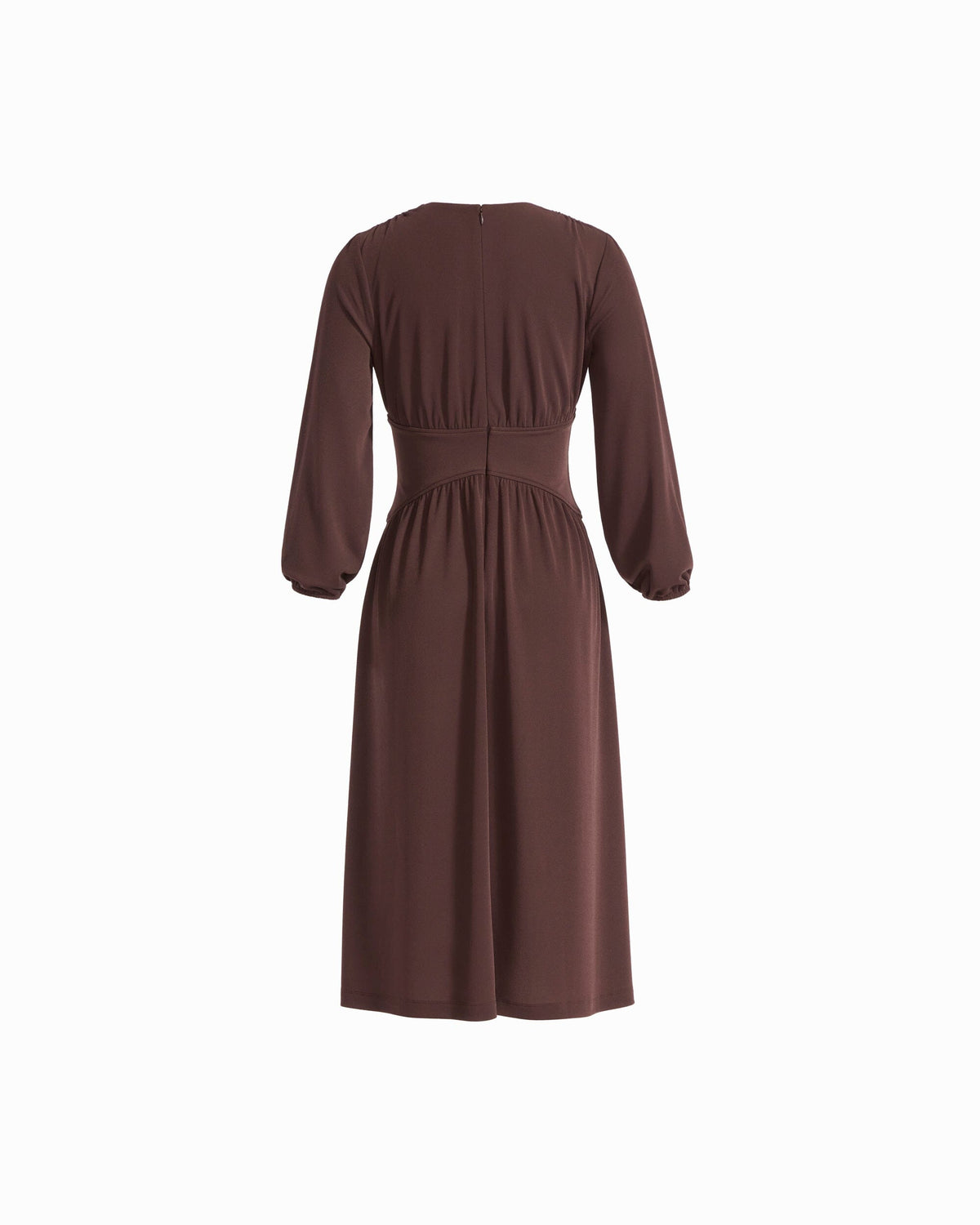 Anne Klein V-Neck Fit & Flare Dress