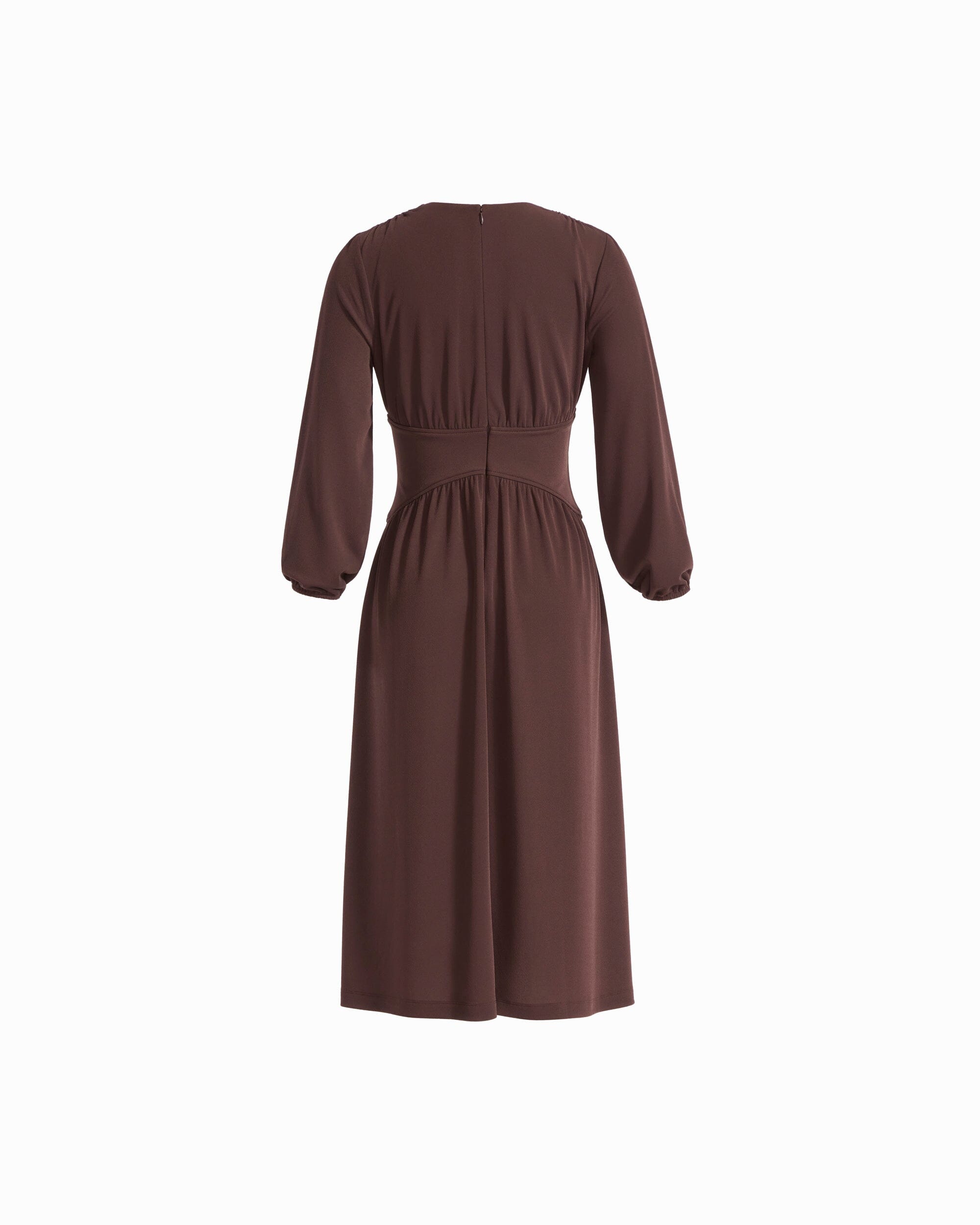 V-Neck Fit & Flare Dress Dresses Kasper