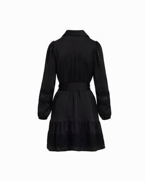 Anne Klein Collared Long Sleeve Shirt Dress