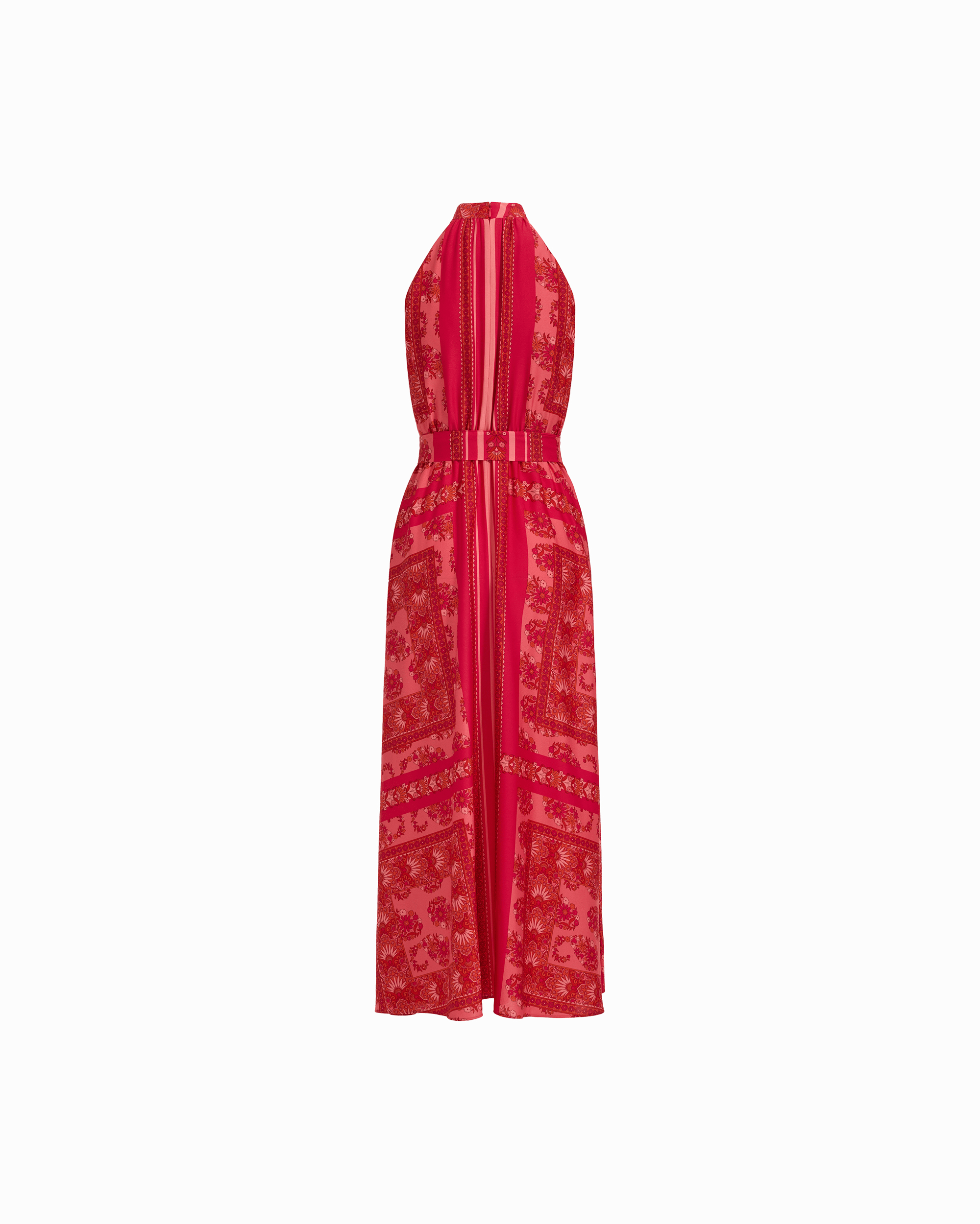 Anne Klein Halter Neck Sleeveless Maxi Dress