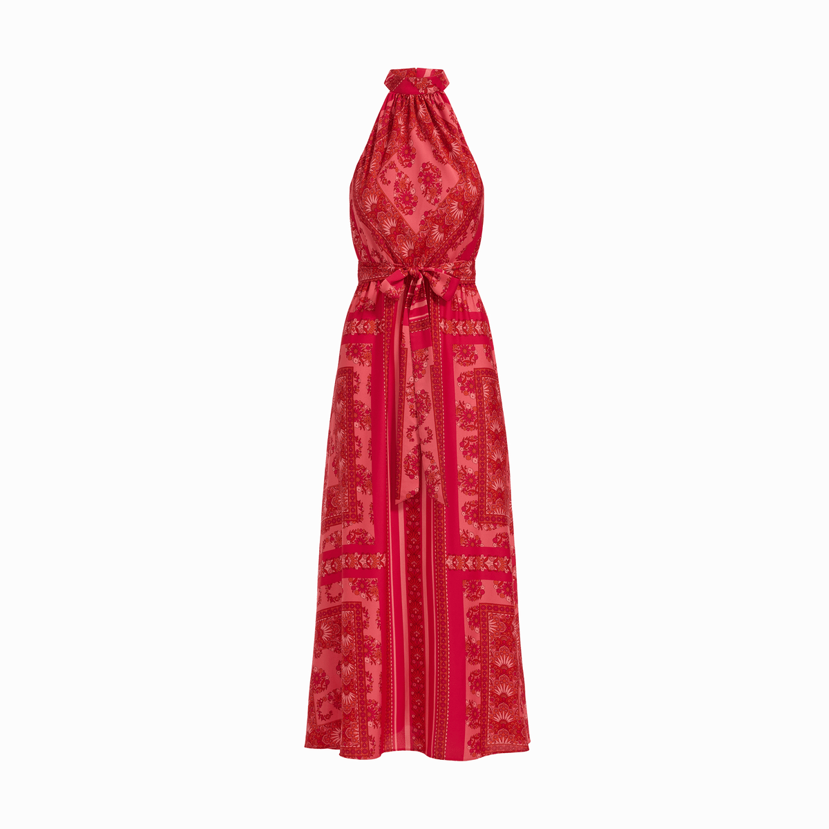 Halter Neck Sleeveless Maxi Dress | Anne Klein Halter Neck Sleeveless Maxi Dress | Anne Klein