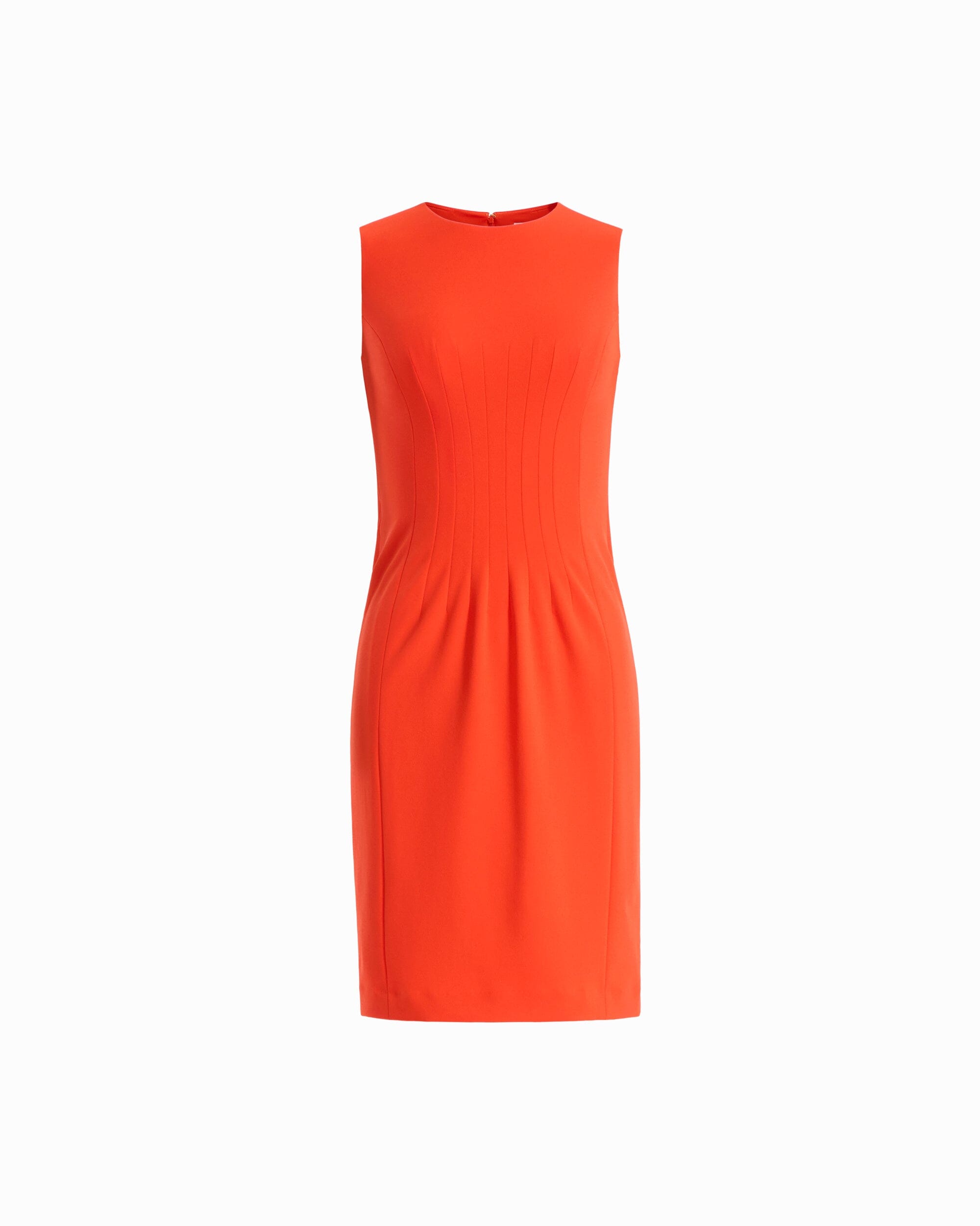 Waist Tuck Sleeveless Sheath Dress Dresses Kasper
