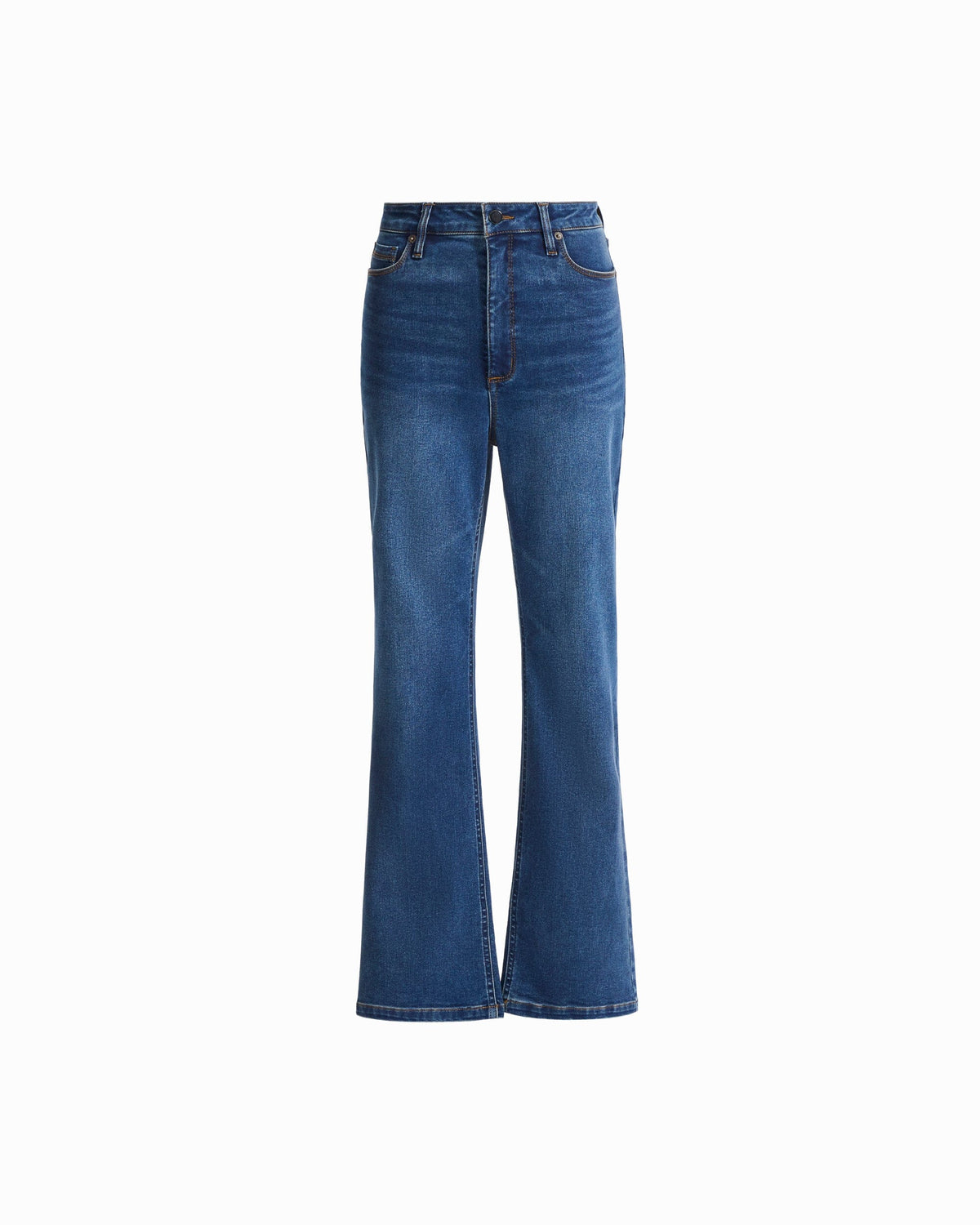Anne Klein HUDSON WASH High Rise Boot Cut Jeans