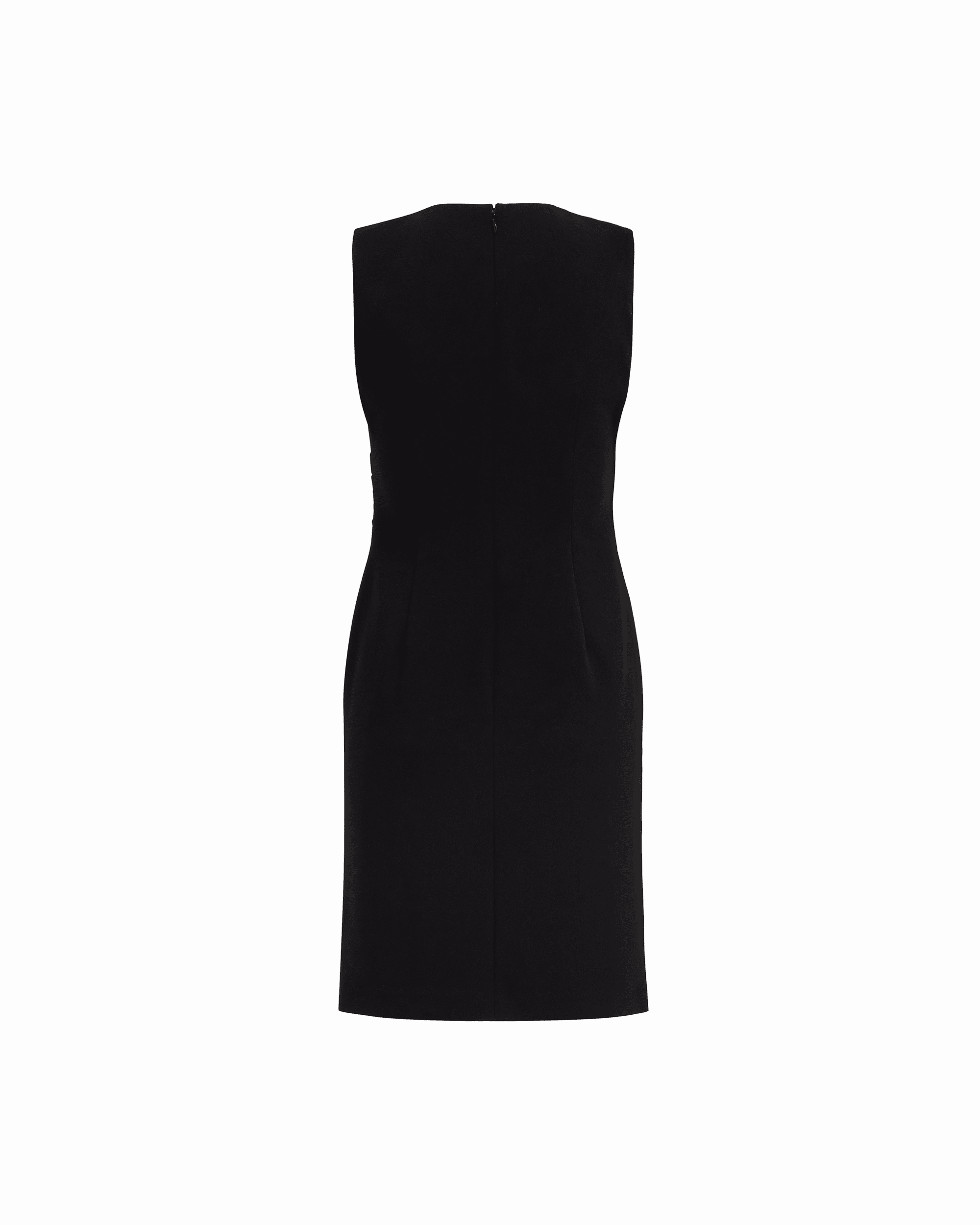 Anne Klein Women's Radiant Pleat Scuba Crepe Sheath Dress - Black