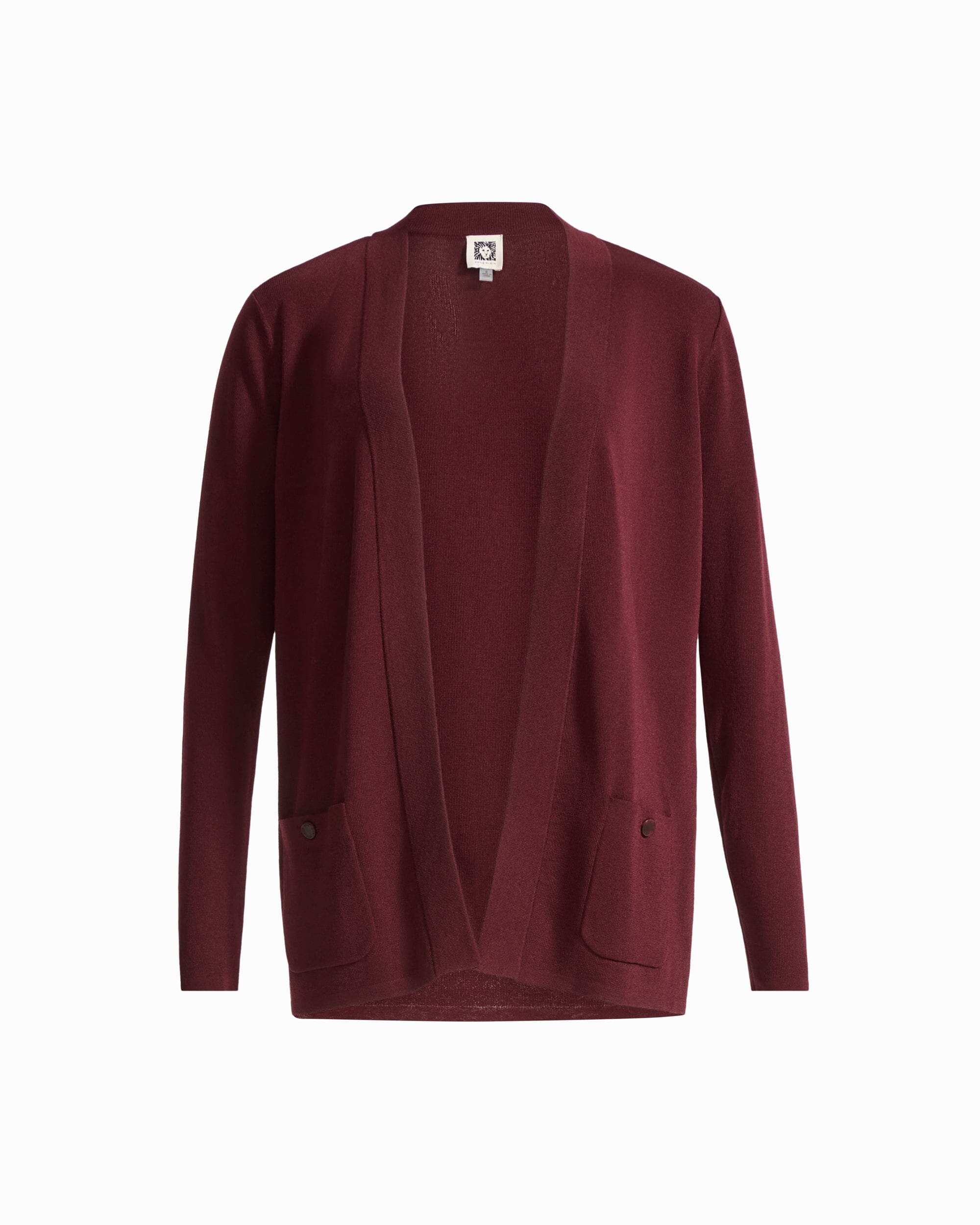 Anne Klein BAROLO Pacifica Open Neck Long Sleeve Cardigan Sweater