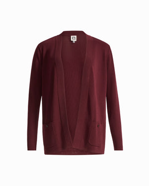 Plus Size Pacifica Open Neck Long Sleeve Cardigan Sweater