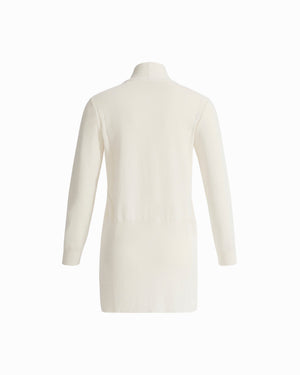 Anne Klein Long Sleeve Open Cardigan with Front Pockets