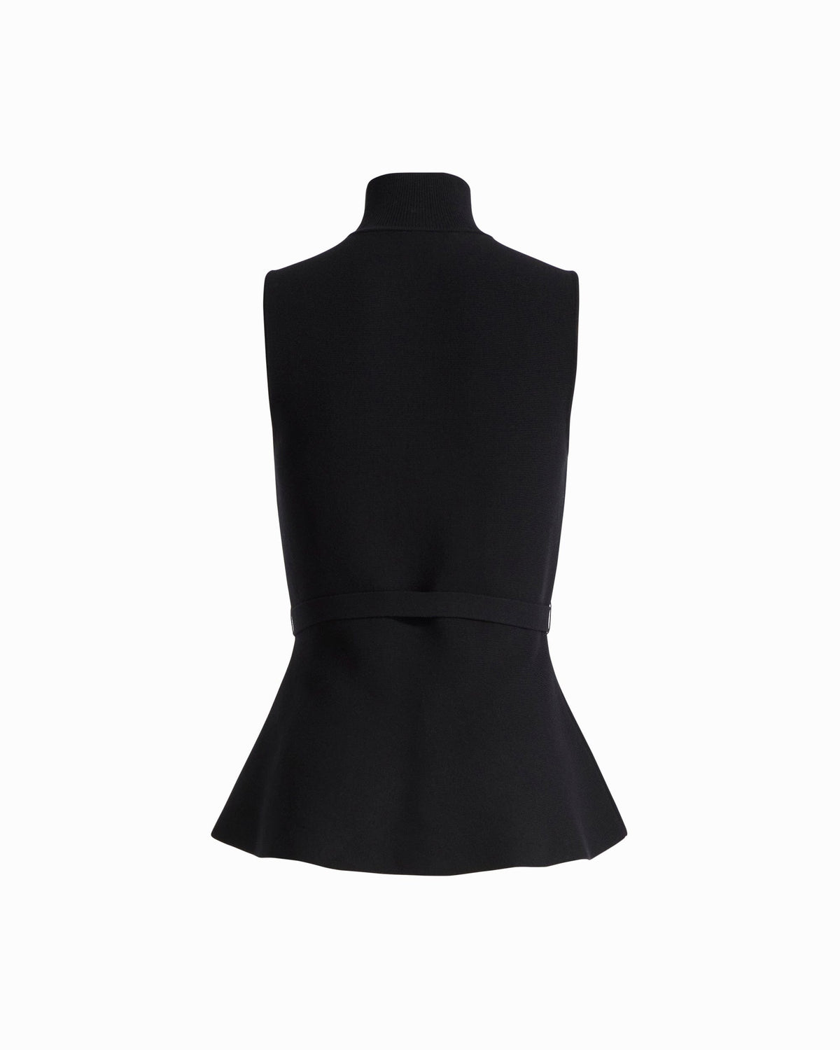 Anne Klein Petite Mock Neck Peplum Sweater Top