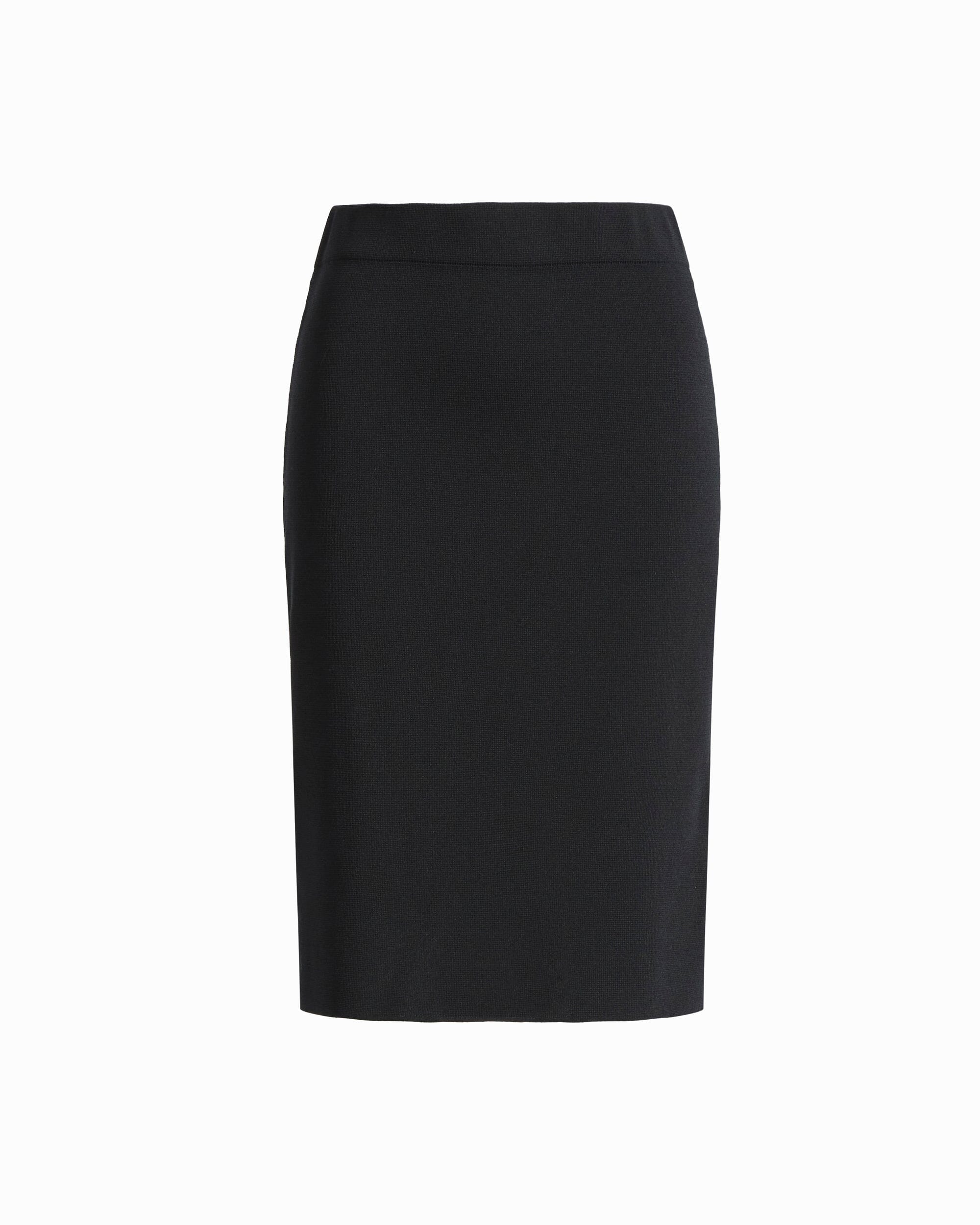 Anne Klein ANNE BLACK Straight Stitch Sweater Skirt