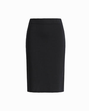 Anne Klein ANNE BLACK Straight Stitch Sweater Skirt