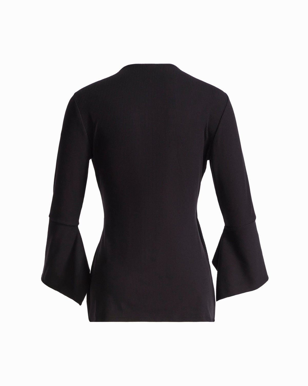Anne Klein Ruffle Sleeve Wrap Top