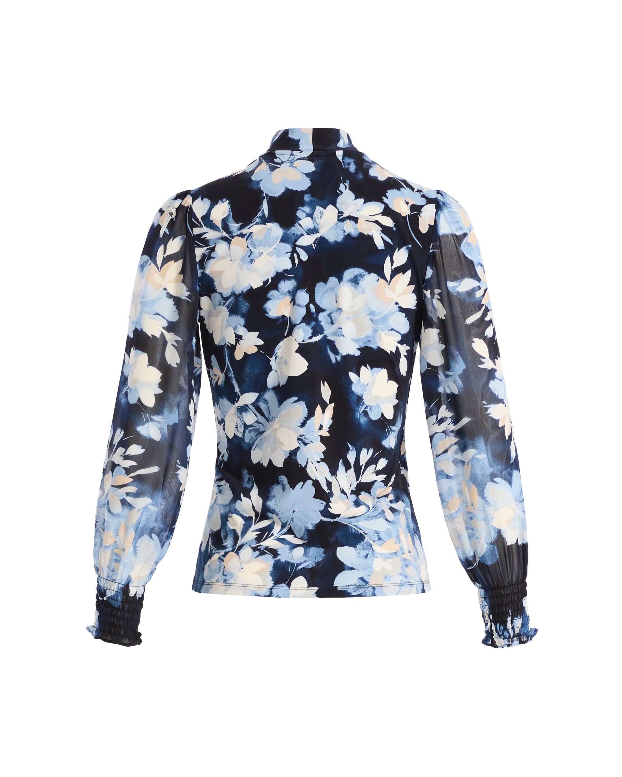 Faux Wrap V-Neck Top