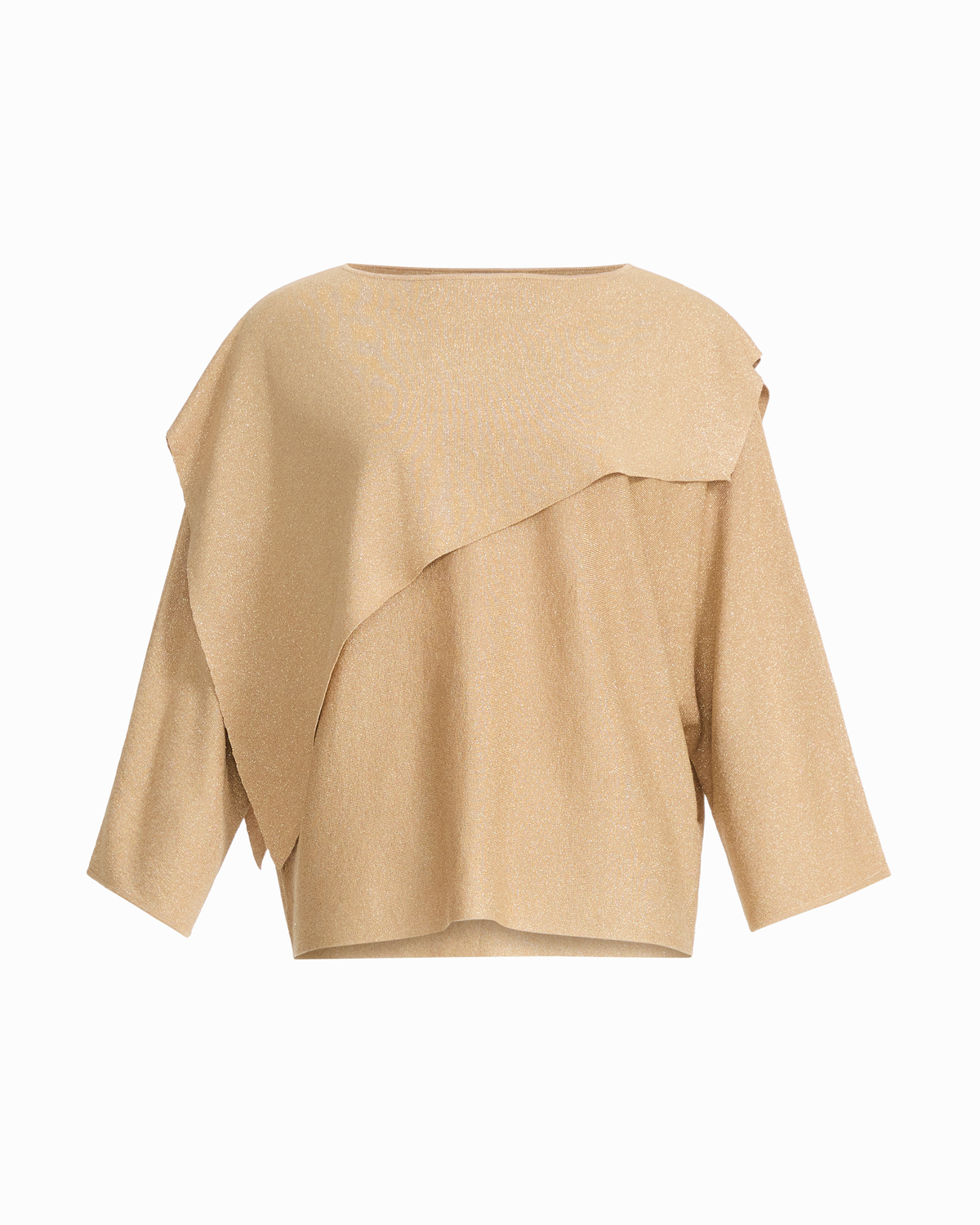 Boat Neck Cape Sweater