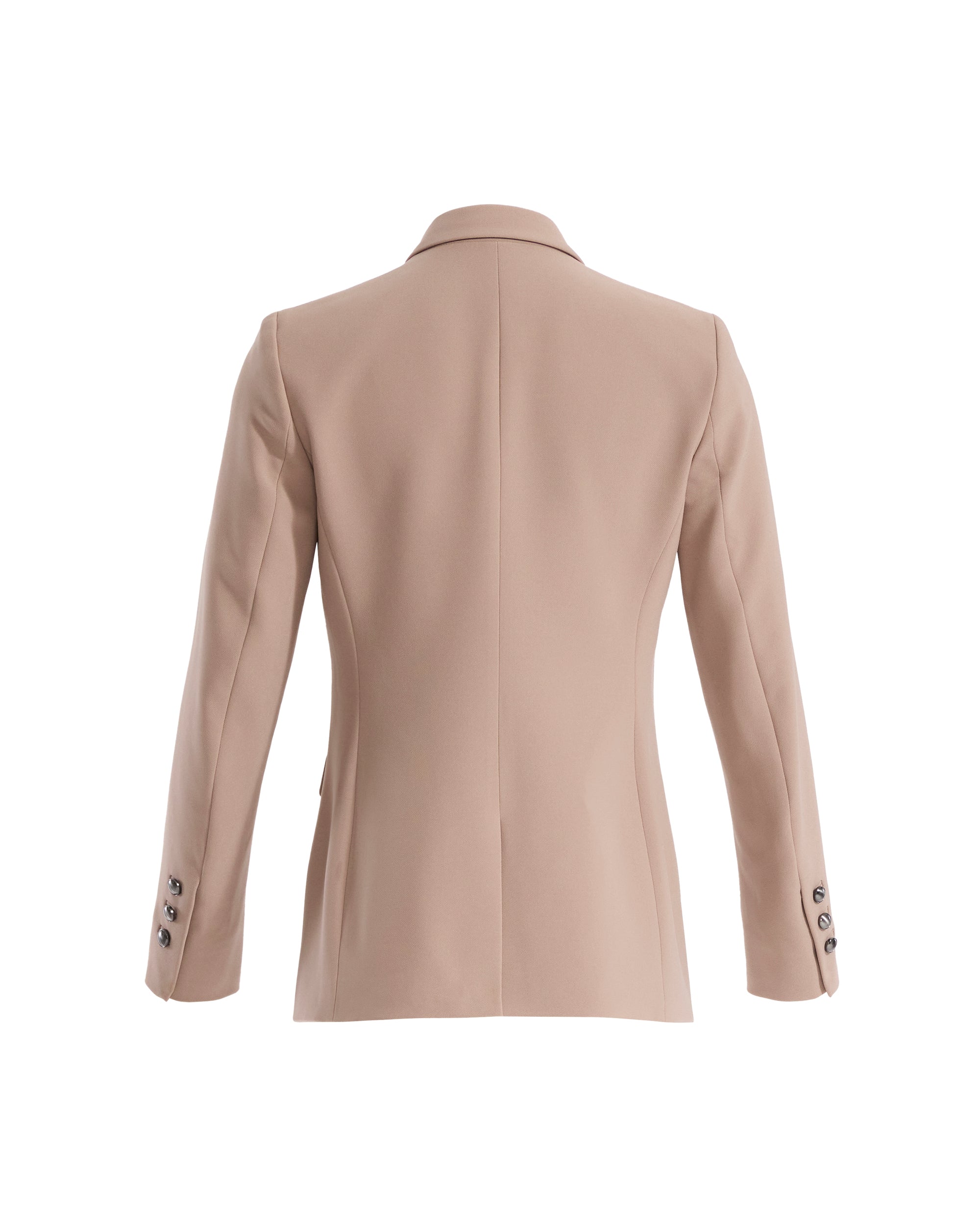 One-Button Notch Lapel Jacket