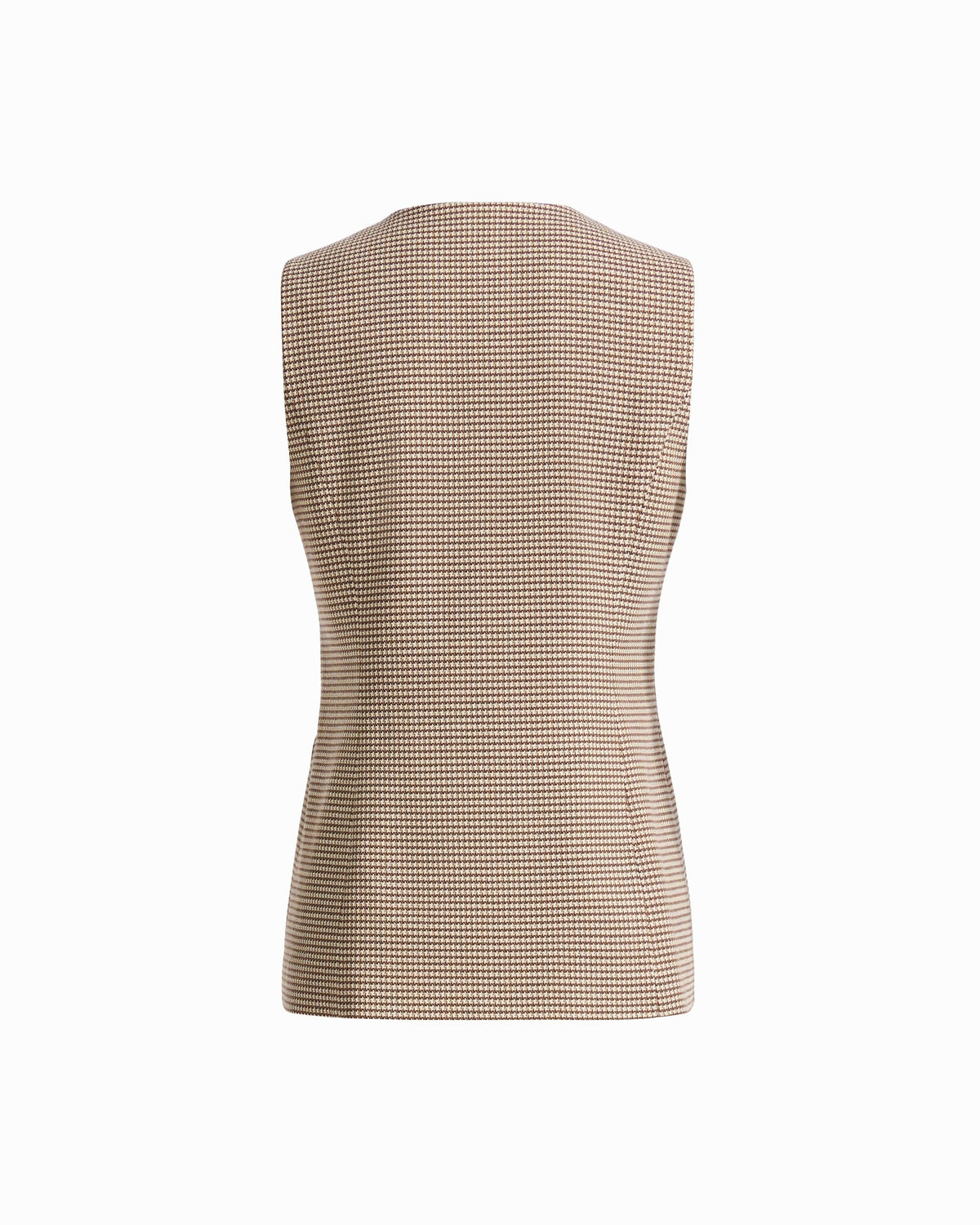 Anne Klein Five-Button Vest with Patch Pockets