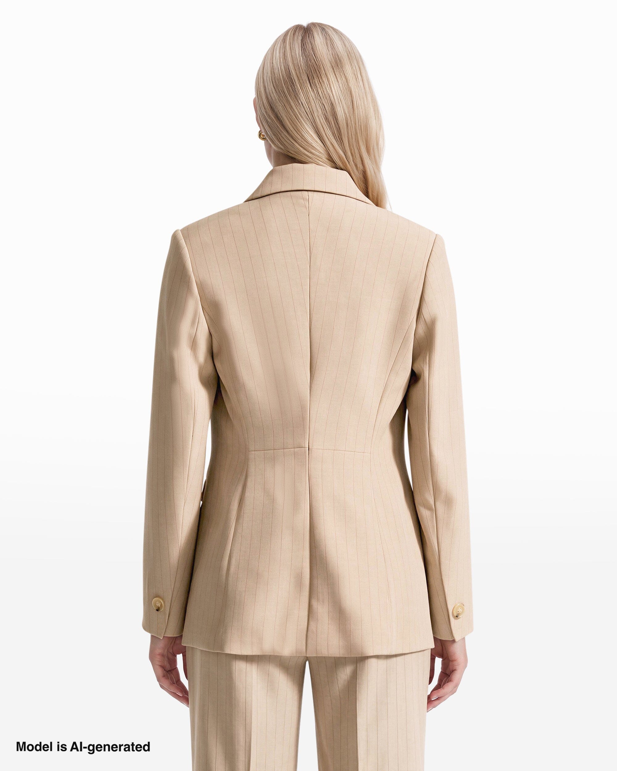 Anne Klein Two-Button Triple-Pocket Jacket