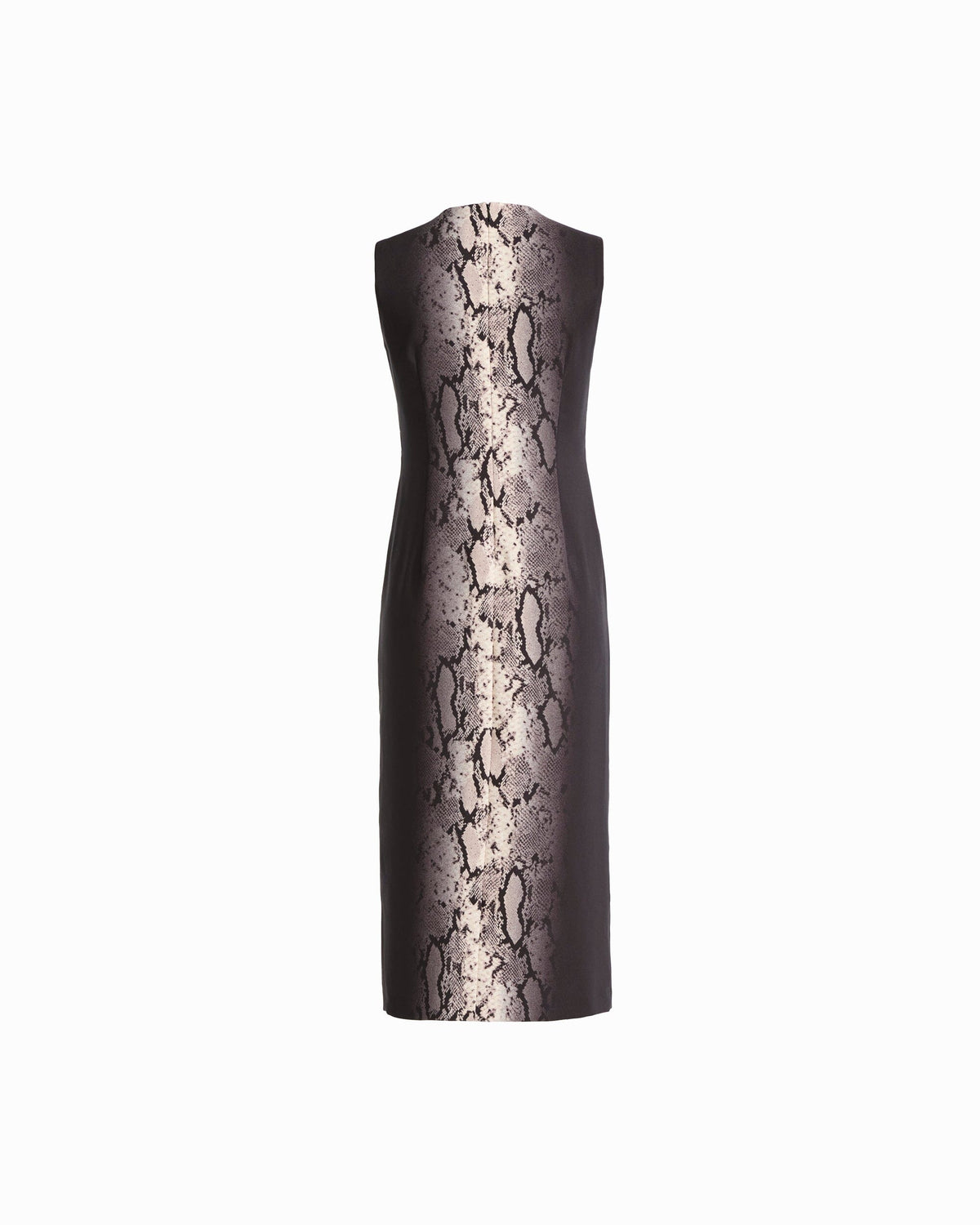Anne Klein Sleeveless Jewel Neckline Midi Dress