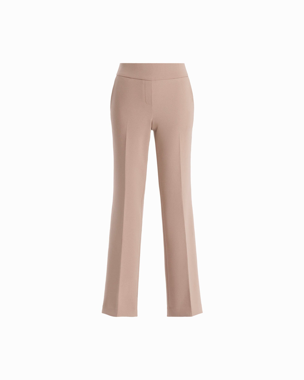 Anne Klein NATURAL CLAY Pull-On Trouser with Slash Pockets