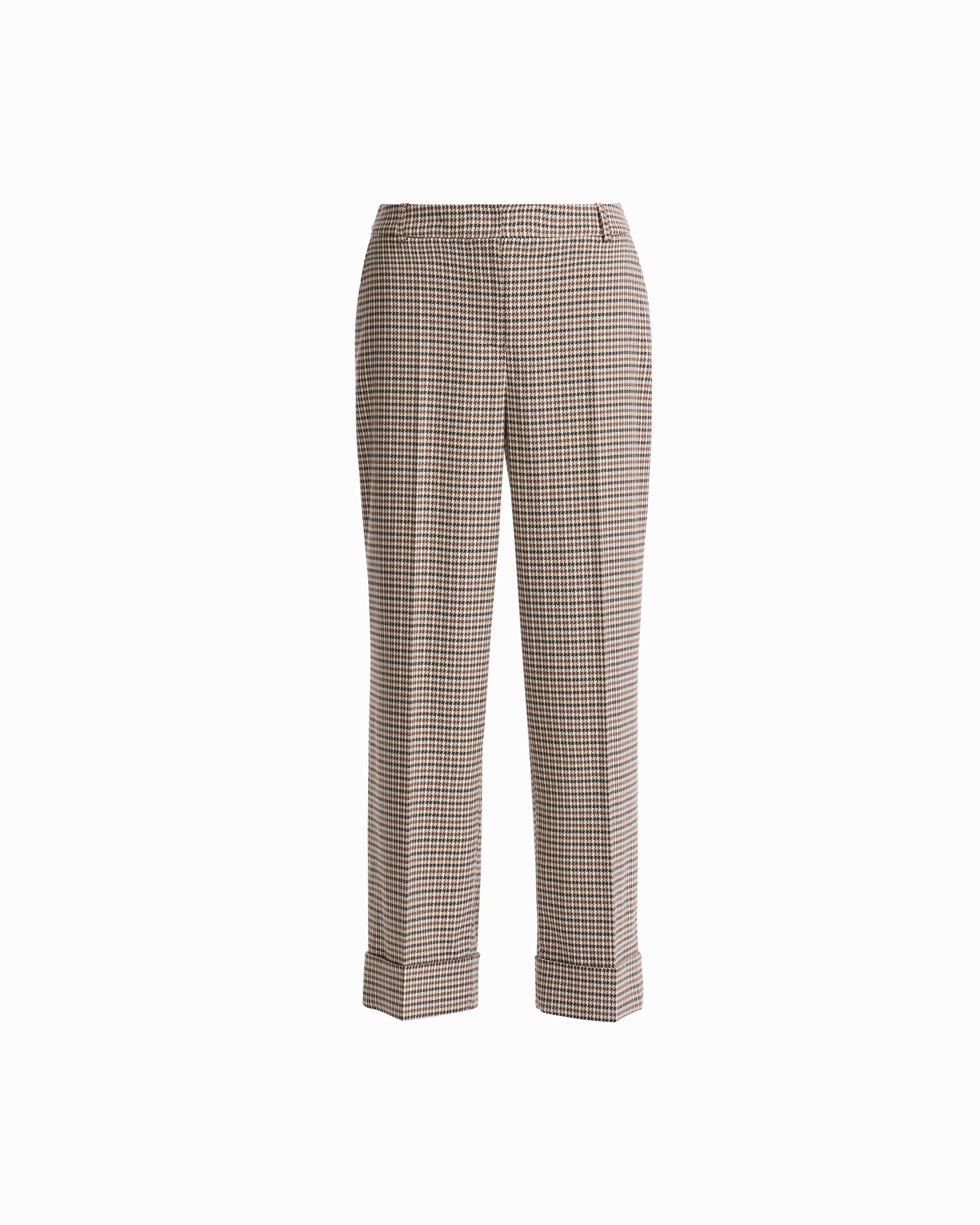 Ankle Cuff Slash Pocket Mid Rise Pants Apparel & Accessories Kasper