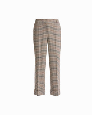Ankle Cuff Slash Pocket Mid Rise Pants Apparel & Accessories Kasper