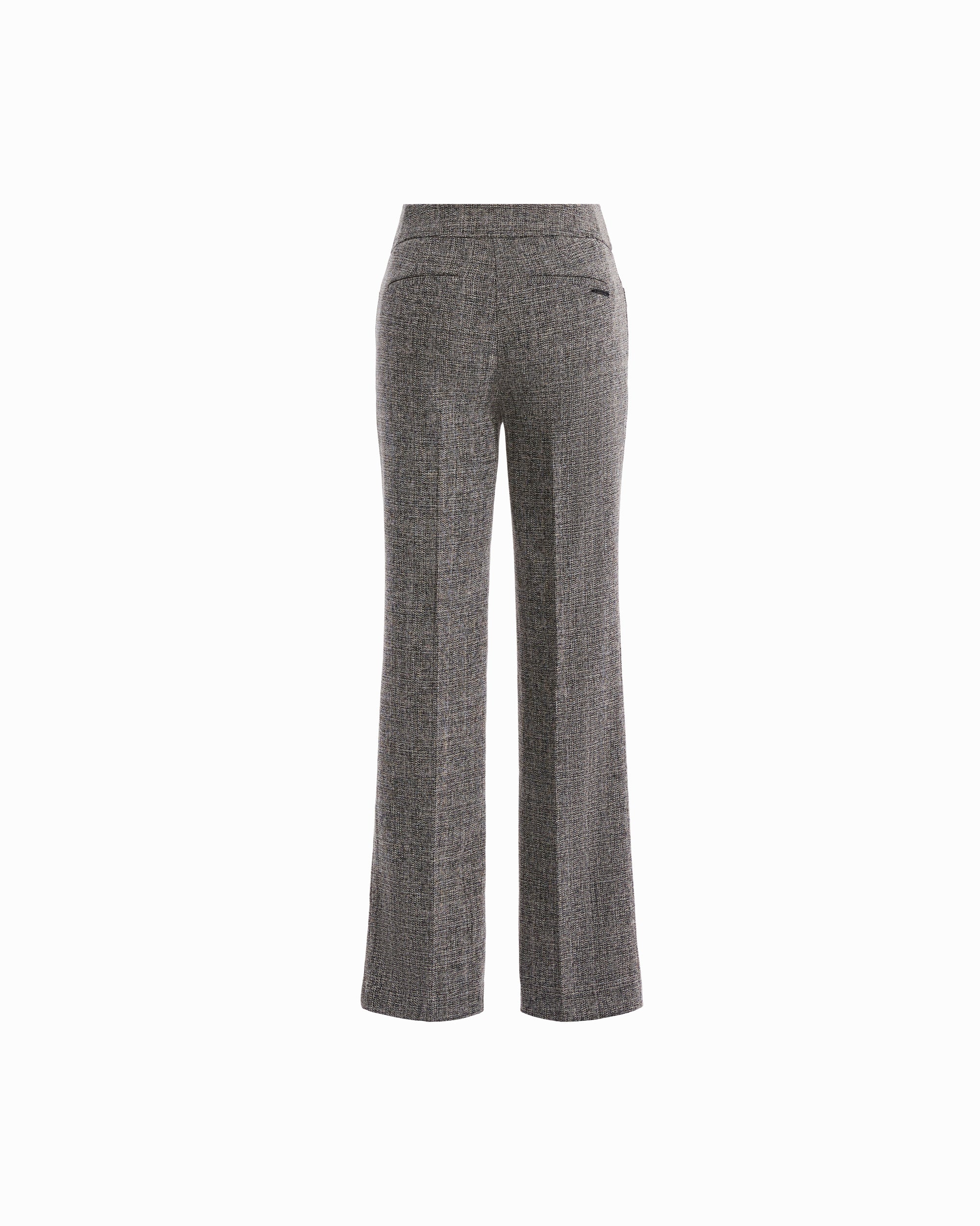 Mid Rise Boot Cut Fly Front Pant