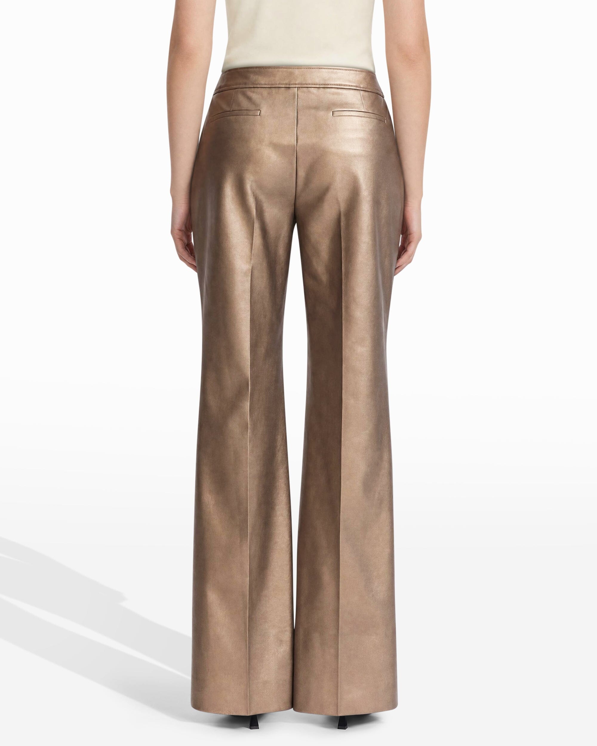 Anne Klein Metallic Boot Cut Pant