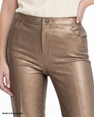 Anne Klein Metallic Boot Cut Pant