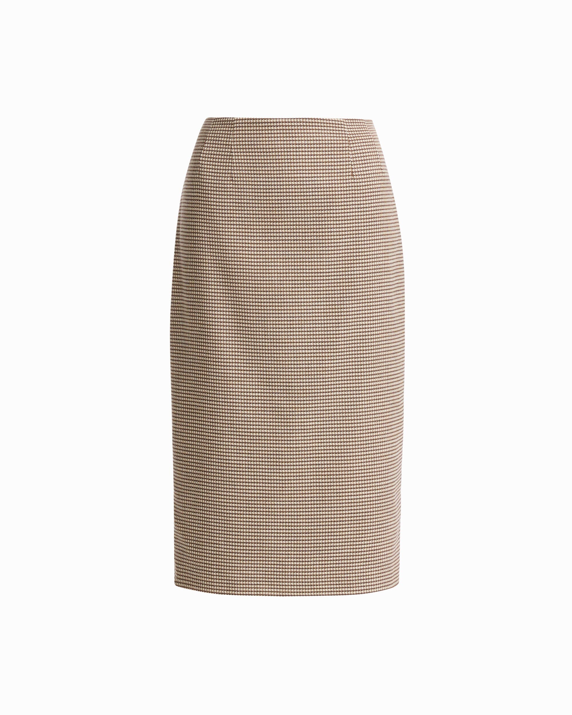 Center Back Zip Midi Skirt Apparel & Accessories Kasper