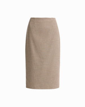 Center Back Zip Midi Skirt Apparel & Accessories Kasper