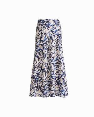 Bias Cut Flared Pull-On Skirt Apparel & Accessories Kasper