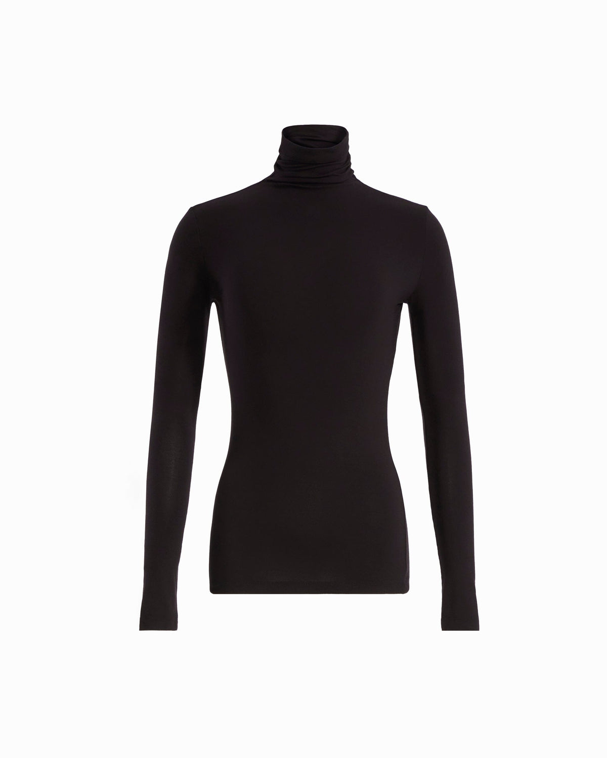 Anne Klein ANNE BLACK Seamless Turtleneck Knit Top