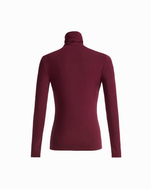 Anne Klein Seamless Turtleneck Long Sleeve Knit Top