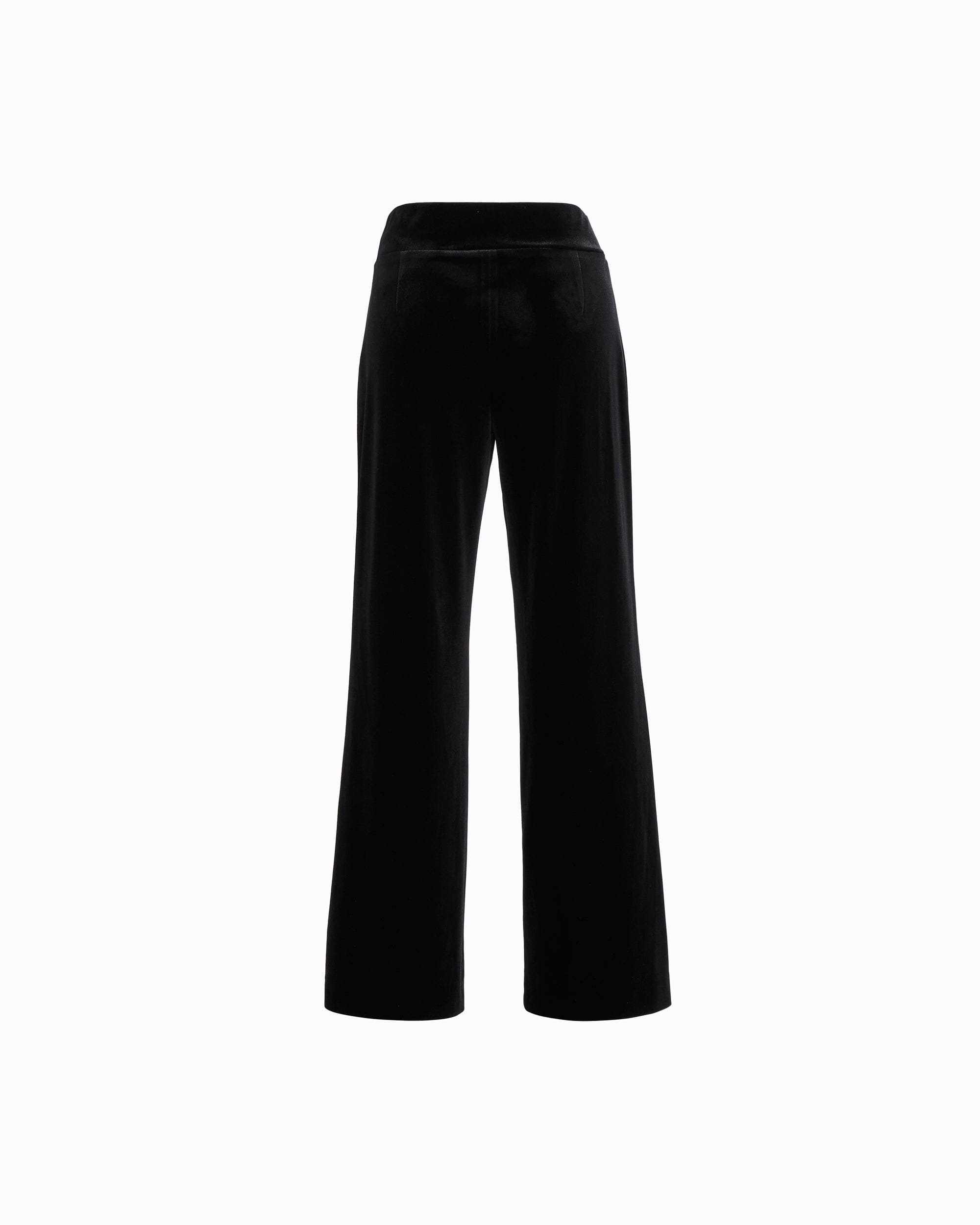 Anne Klein Petite High Rise Pull-On Wide Leg Pant