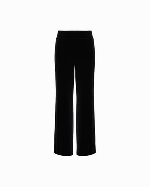 Anne Klein ANNE BLACK High Rise Pull-On Wide Leg Pant