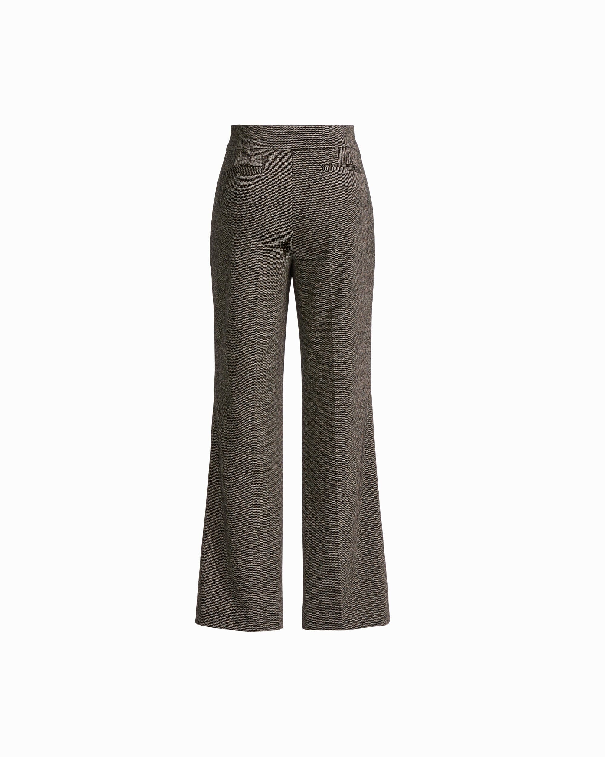 Anne Klein Pull-On Mid-Rise Pant with Slash Pockets