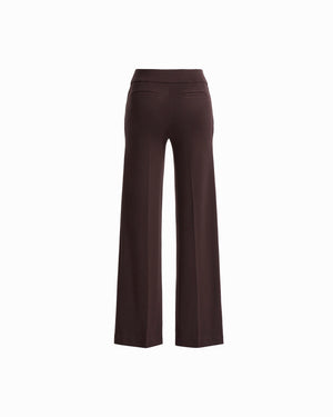 Plus Size Pull-On Wide Leg Slash Pocket Pant