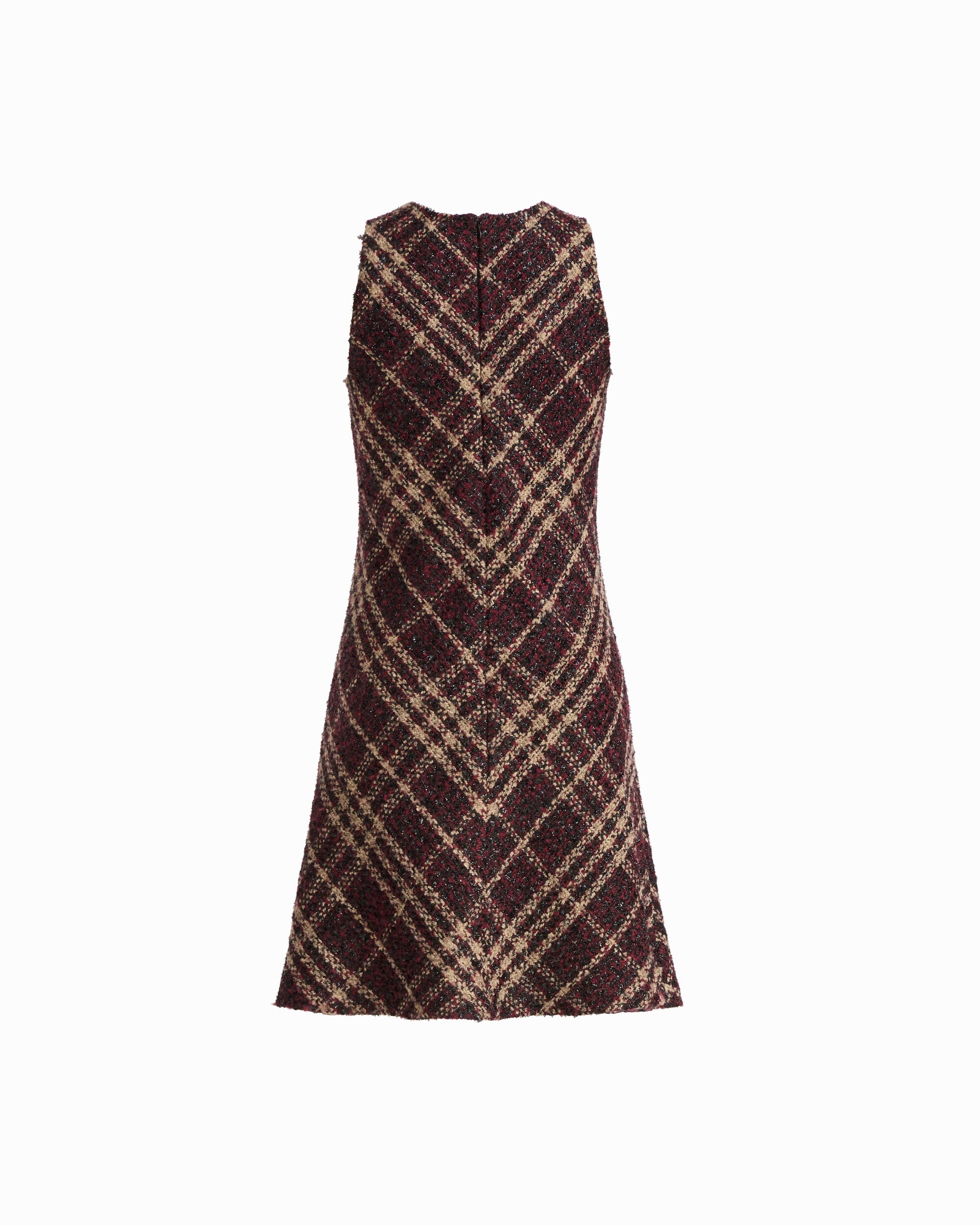 Anne Klein Sleeveless Swing Crew Neck Dress
