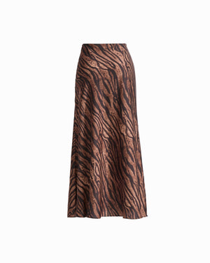 Anne Klein Bias Cut Flared Pull-On Skirt